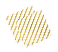 ifundom Servilletas de Papel de Aluminio Dorado Elegantes 2 Piezas Desechables para Fiestas de Bodas Y Cenas