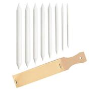 ifundom Set de 1 Tabla de Lija y 8 Lápices Difuminadores de Papel para Dibujo Artístico, Herramienta de Mezcla y Borrado para Bocetos, Kit de Accesorios de Arte Adecuado para Artistas