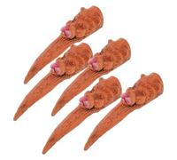 ifundom Set de 5 Uñas Postizas de Goma para Cosplay de Halloween, Fáciles y Cómodas de Usar, para Disfraces de Bruja y Decoración Terrorífica