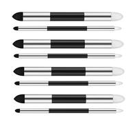 ifundom Set de 8 Esponjas para Difuminar y Resaltar Pincel de Esponja Doble Punta Reutilizable Herramienta Lavable para Bocetos Dibujo Artístico y Sombras Detalladas