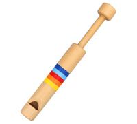ifundom Silbato de Madera, Flauta Silbato de Tirar y Empujar, Juguete Educativo Musical Colores Brillantes, Mini Juguete de Aprendizaje Temprano para Bebés y Pequeños