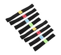 ifundom Silenciador para Batería Práctica Anillos de Amortiguación Elásticos para Platillos de 14 16 18 y 20 Pulgadas Kit de Tiras Silenciadoras para Reducción de Ruido en Casa y