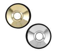 ifundom Silenciadores para Saxofón Alto y Tenor 2 Piezas ABS Amortiguadores de Sonido Compactos para Práctica Silenciosa Accesorios para Saxofón Color Dorado y Plateado Uso Estudios y