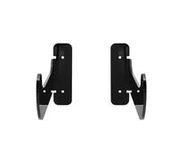 ifundom Soporte de Pared para Esterilla de Yoga Anillo de Tensión, Estante de Almacenamiento para Gimnasio en Casa, 1 Par Negro para Accesorios Yoga