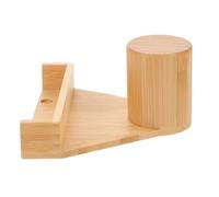 ifundom Soporte de Tiza para Billar de Bambú Montado Pared Estante Triangular Protector para Almacenamiento de Tizas de Mesa de Pool Organizador Estable y Ecológico para Accesorios de