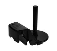 ifundom Soporte para Bolsas de Supermercado Abs Negro Organizador de Pared | Dispensador Compacto para Comercios y Supermercados, Instalación Sencilla, Mantiene Varias Bolsas y Orden