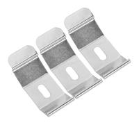 ifundom Soportes Metálicos para Cortinas Romanas, Accesorios de Estores para Montaje en Pared, Paquete de 3 Piezas para Fijación Firme en Dormitorios y Comedores
