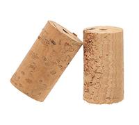 ifundom Tapones de Corcho Natural Soporte Ligero y Seguro para Flauta Travesera, 2 Unidades, Accesorios para Reparación de Instrumentos de Viento para Flauta de Madera