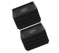 ifundom Tapones de Goma para Patas de Silla 60X60Mm 8 Piezas Copas Cuadradas para Ruedas de Muebles y Sillas Rodantes, Compatibles Escritorios y Espacios de Trabajo