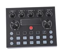 ifundom Tarjeta De Sonido Externa Profesional Con De Luz Rgb Mezclador De Audio Reverb Para Streaming y Grabación Pc y Móviles