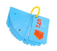 ifundom Tarjetas Flash Tailandés para Cajas De Aprendizaje Práctico Tarjetas Fonéticas Vocabulario Educación Temprana y
