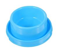 ifundom Tazones De Comida para Mascotas Antiahíjas, Plástico Grueso, Circular, Tamaño Pequeño, para Cachorros y Gatos, Uso Doméstico, para Perros Miniatura