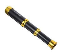 ifundom Telescopio Monocular Portátil para Niños Pequeño De Plástico Negro Borde Dorado Juguete Educativo para Fiesta Temática Pirata Exploración y Diversión