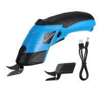ifundom Tijeras Eléctricas Inalámbricas Recargables 36v Cuchillas de Acero Manganeso Batería 2000mAh Cortador Eléctrico de Tela y Cartón para Costura y Manualidades