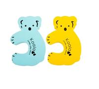 ifundom Tope de Puerta para Niños y Bebés Diseño de Koala, Espuma Eva Resistente, Protector Anti Pellizcos Seguro, Soporte para Puerta en Interiores, Pack de 2 Unidades de Color Aleatorio