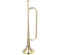 ifundom Trompeta para Principiantes si Bemol Instrumento Musical de Latón Seguro y Portátil Diseño Liso para Estudiantes para Aprender Tocar Decoración Fiestas y Regalos