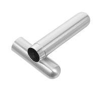 ifundom Tubo de Cigarro Hermético de Acero Inoxidable Plateado Puro Caja Humidificadora Portátil Resistente al Agua Estuche de Almacenamiento para Viajes al Aire Libre y Uso Personal