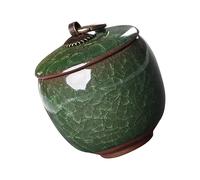 ifundom Urna para Perros De Cerámica Sellada Contenedor para Cenizas De Mascotas Cenicero para Huesos De Mascotas Entierro De Cenizas De Perros