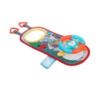 ifundom Volante de Juguete para Simulación Realista Interactivo Educativo para Asiento Trasero de Vehículo Duradero y Ligero Mejora Coordinación y Sentido Dirección