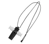 ifundom Whistle Abs Para Método Silbato Para Adultos y Negro Instrumento Musical Portátil y Práctico