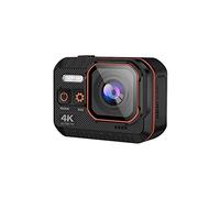 iFutniew 1 juego de cámara deportiva 4K HD, resistente al agua, casco negro, grabación de vídeo, grabadora de unidad