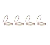 iFutniew 4 Unids/Set PúAs de Guitarra de Dedo Pulgar de Metal Ajustables Dedo íNdice Estirable Buena SeleccióN Accesorios de Bajo de Guitarra Dorado