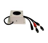 iFutniew Altavoz de micrófono impermeable en 1 dispositivo para cámara de seguridad al aire libre para cámara IP, grabación de audio, interfono bidireccional, fácil de instalar