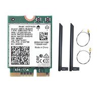 iFutniew AX201NGW - Tarjeta WiFi con antena dual 2.4 Ghz+5Ghz WiFi 6 3000Mbps M.2 CNVio2 Bluetooth 5.1 Adaptador WiFi para Win10 piezas de repuesto