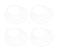 iFutniew Bobina de voz para parada de tambor, almohadilla silenciosa, anillo amortiguador de tambor, piezas de instrumentos de percusión, accesorios de herramientas de batería