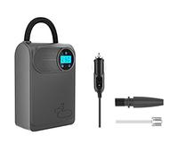 iFutniew Bomba de Aire EléCtrica para Coche, Compresor de Aire para Coche, Mini Bomba de Aire PortáTil Digital Inteligente para DeteccióN de NeumáTicos, Coche, Bicicleta, Motocicleta