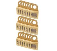 iFutniew Caja de vino con ventana, caja de charcutería, caja de papel kraft para regalos, cajas de regalo plegables para colgar vino