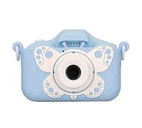iFutniew Cámara de mariposa de HD Dual Cámaras 3C Mini cámara digital con pantalla de 2 pulgadas compatible con grabación de video para niño niña regalo de cumpleaños
