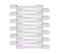 iFutniew Cierres de seguridad para armarios, cajones, lavavajillas y más, correa ajustable, no requiere taladrar