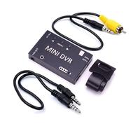 iFutniew Grabadora FPV Mini FPV DVR Módulo NTSC/PAL Conmutable Batería incorporada Grabadora FPV Audio FPV para Modelos RC Carreras Fácil de Usar Alta Gualidad (A)