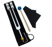 iFutniew Juego de Diapasones, OTTO64HZ Diapasones con Base para Curar Chakras, Terapia de Sonido, Mantener el Cuerpo, la Mente y el Espíritu en Armonía