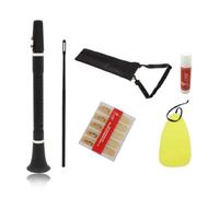 iFutniew Juego de Mini Saxofón de Bolsillo Portátil con 10 Cañas y 1 Saxofón de Grasa de Corcho para Clarinete Principiante