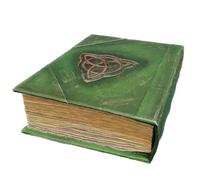 iFutniew Libro de Magia de Las Sombras Libro de Las Sombras Diario Encuadernado con Cubierta Verde Diario en y Rayado Libro de Hechizos de Registros de Hechizos de 350 Páginas