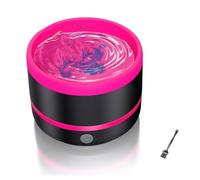 iFutniew Limpiador de pinceles de pintura, limpiador de pinceles de pintura eléctrico, taza de enjuague, cepillo para pintar, cepillo de limpieza de pinceles de artista, cepillo de limpieza fácil de