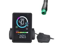 iFutniew M7C-2 - Medidor de pantalla LCD para bicicleta eléctrica, 24 V, 36 V, 48 V, 60 V, panel LCD con USB UART para bicicleta eléctrica de montaña, piezas de repuesto de 5 pines