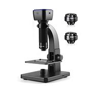 iFutniew Microscopio digital biológico 2000X con WiFi, microscopio USB con lente digital y microbiana con 11 LED ajustables