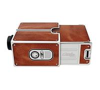 iFutniew Proyector de cine, proyector portátil de cartón para teléfonos inteligentes para familia/fiesta/cumpleaños, etc. Proyector de audio de cine en casa