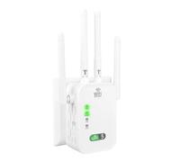 iFutniew Repetidor WiFi de 1200Mbps Extensor Inalámbrico Amplificador WiFi 5G 2,4G Amplificador de Red de Doble Banda Enrutador WiFi Enchufe de la UE