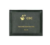 iFutniew Tarjetero de 3 x 4 para tarjeta de vacunación CDC, soporte para tarjetas de vacunación para proteger tu certificado de vacunación CDC, 1 paquete