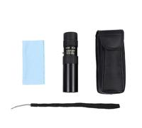 iFutniew Telescopio monocular de metal con zoom HD de 10-300 x 40, alcance portátil de un solo tubo para caza al aire libre