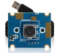 IFWATER Cámara USB de 5 megapíxeles, enfoque automático, cámara web USB 1944P, lente sin distorsión, lente Lightbrun, módulo de cámara de PC, Plug and Play, para computadora Jetson Nano Laptop