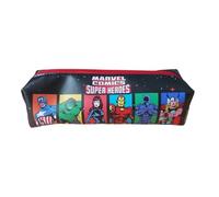 Ig Design Marvel - Estuche para lápices de cómic de superhéroes, 24 cm aprox., multicolor, Talla única, Estuche para lápices