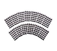 iGadgitz Home U7012 Photo Corners Etiquetas Autoadhesivas Pegatinas Fotos Esquinas Foto Albúm de Recorte Etiquetas. - Plata - 312 Piezas