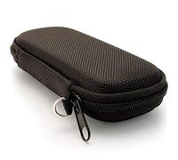 iGadgitz U6688 EVA Funda rígida de transporte compatible con grabadoras de voz digitales Olympus - Negro