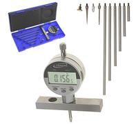 iGaging 400-d69 profundidad calibre Digital electrónico indicador, 0 - 22 "Rango de medición, 0.0005" Resolución, base de 2 posiciones (inch/mm/Fracciones)