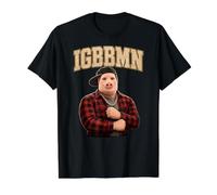 IGBBMN It's Gonna Be Bad Man Funny John Pork Pig Meme Hombres Camiseta gráfica económica, Hombre, Negro, M